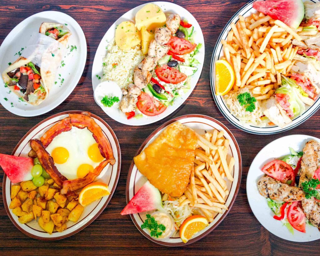 Golden Diner Menus