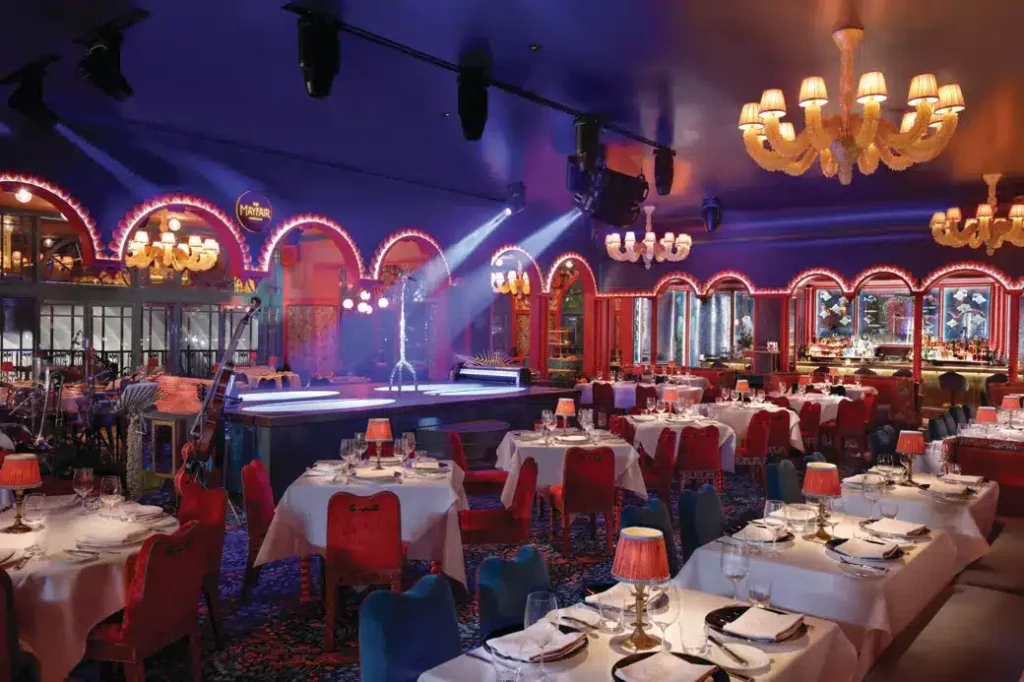 Mayfair Supper Club Menus