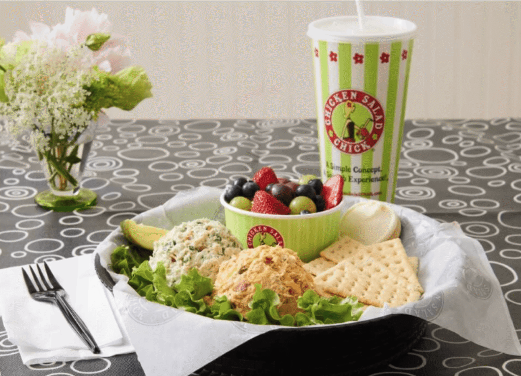 Chicken Salad Chick Menu