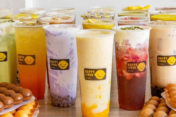 Happy Lemon Menu