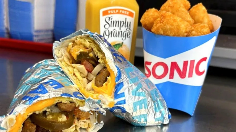 Sonic Breakfast Menu