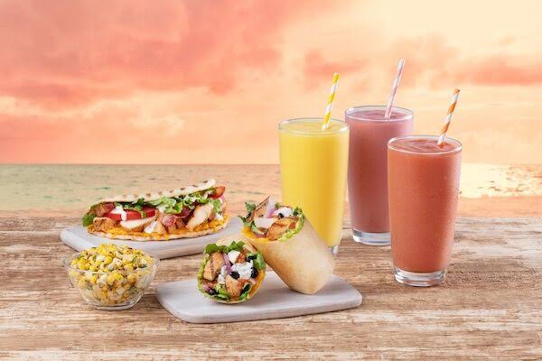 Tropical Smoothie Menus
