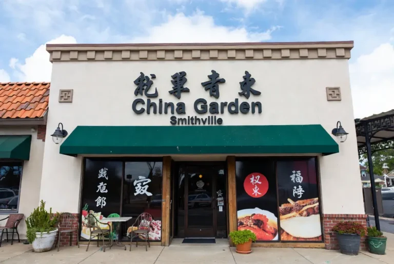 China Garden menu