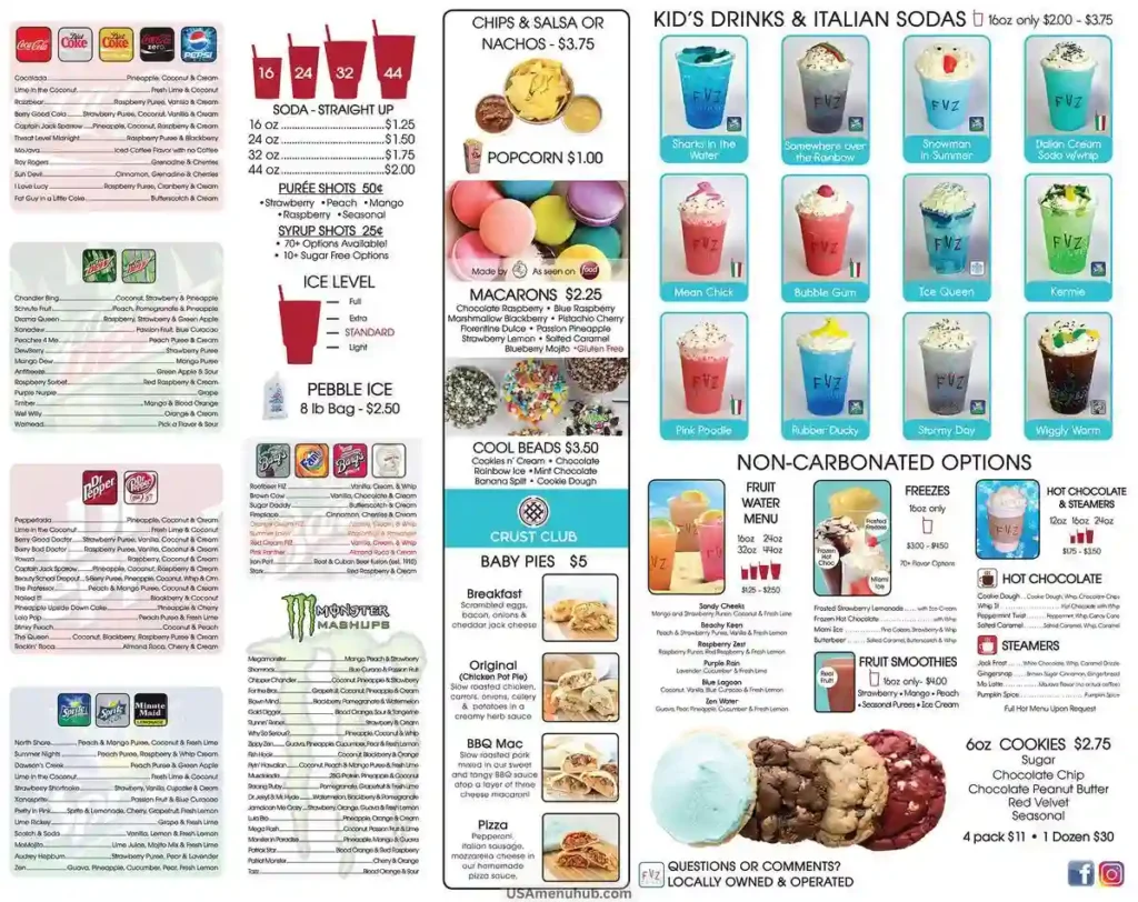 FiiZ Menu
