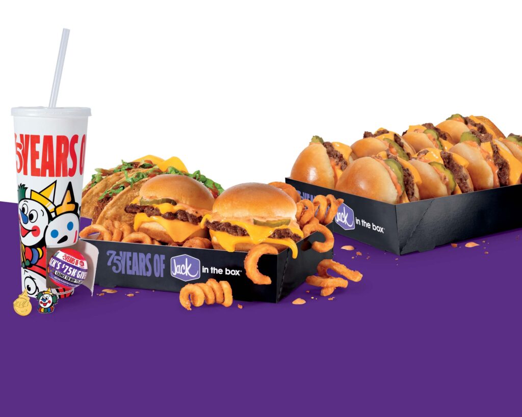 Jack in the Box Catering Menu