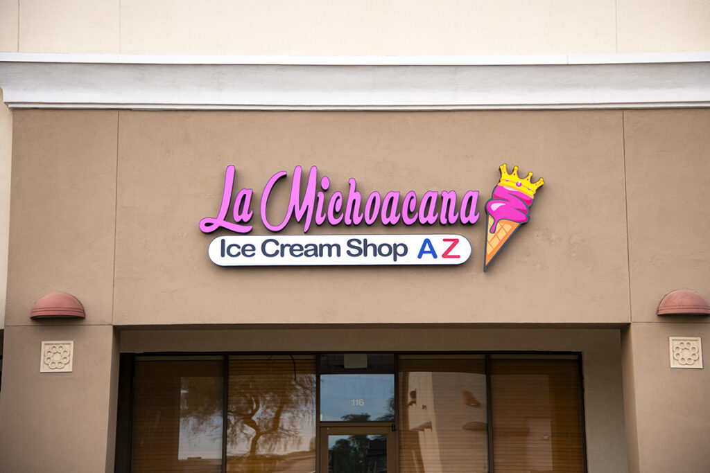 La Michoacana menu