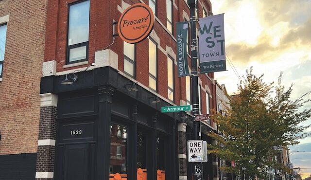 Provaré Chicago Menu