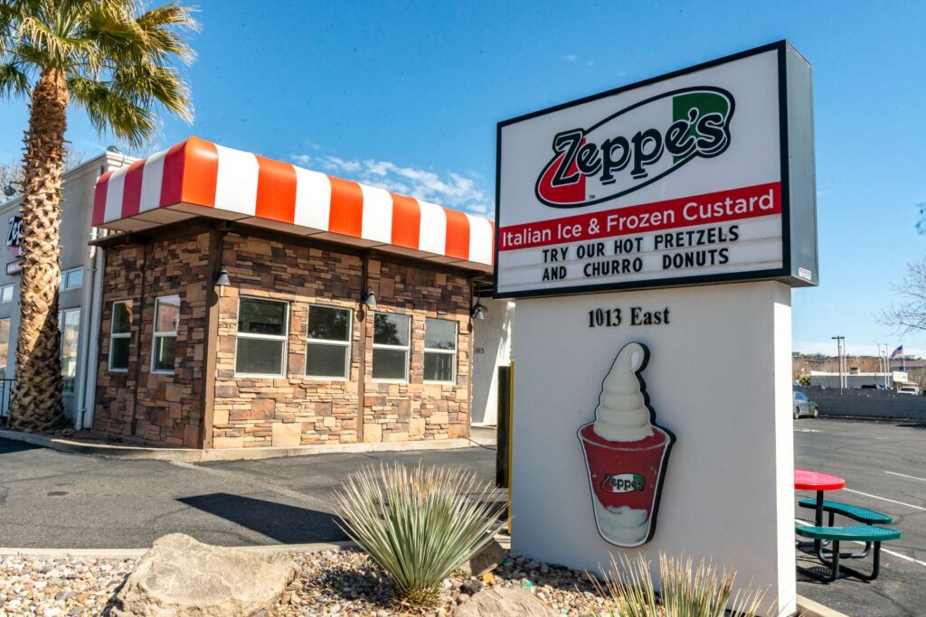 Zeppe's Menu